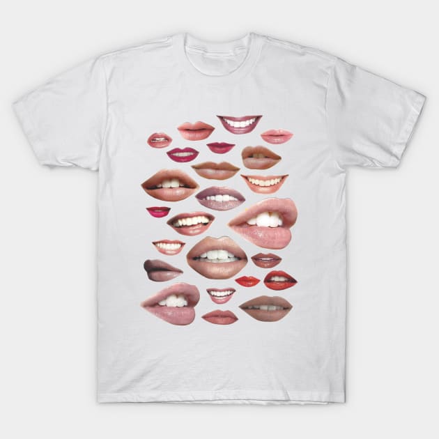 Lips T-Shirt by Kyko619